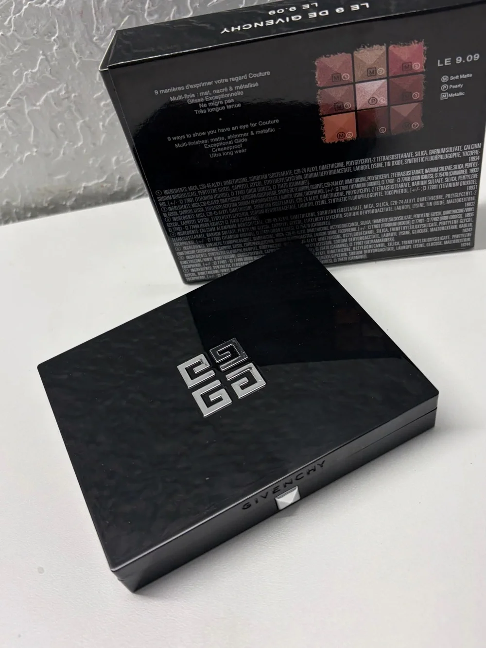 Givenchy Le 9 Eyeshadow Palette — Pink, Peach & Copper Nine-Color Set